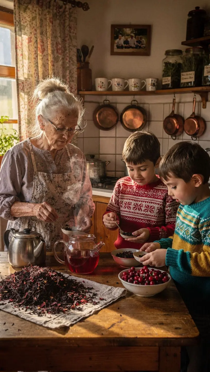 Ružové okvetné lístky ibišteka na pozadí prírodného prostredia.